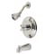 Kingston Brass KB2636BX Tub and Shower Faucet, Polished Nickel KB2636BX - alternate 1